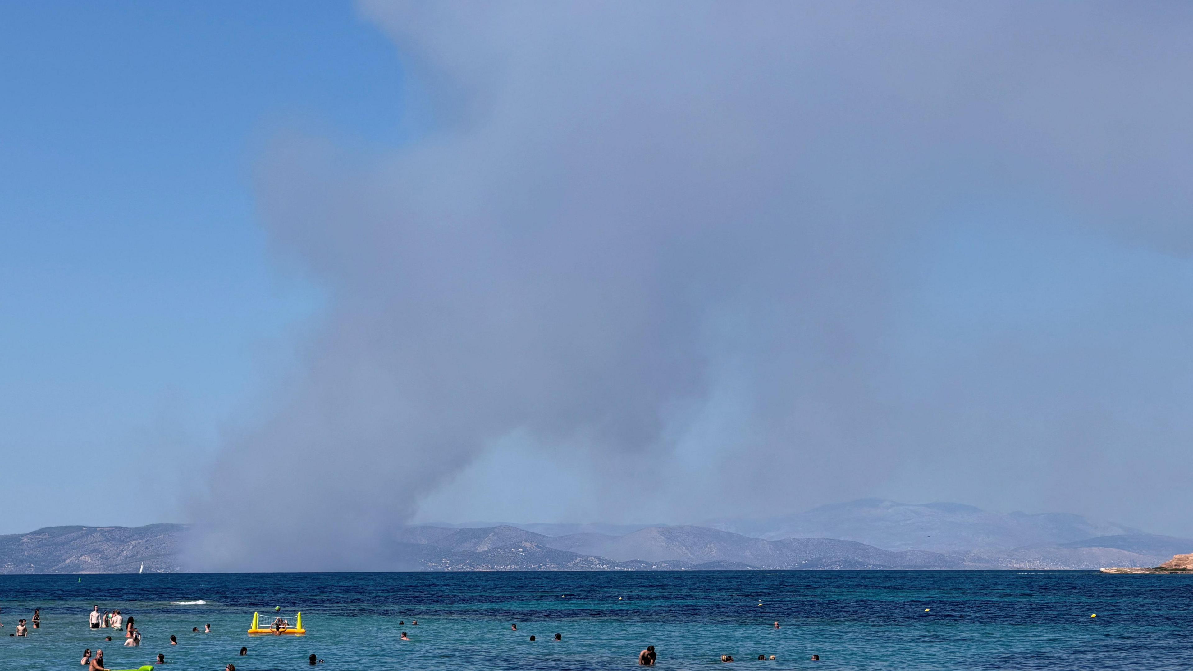 Fatal Fires Rage on Greek Island Salamina, Two Dead, Evacuation Underway