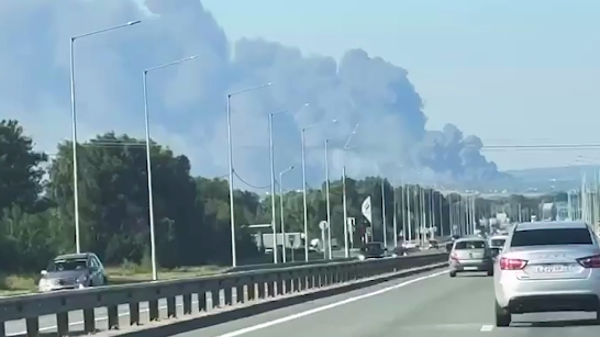 Ukraine Tussles in Russia: Oil Refinery & Airfield Hit, Moscow Reports Eight Dead, 635 Drones Intercepted