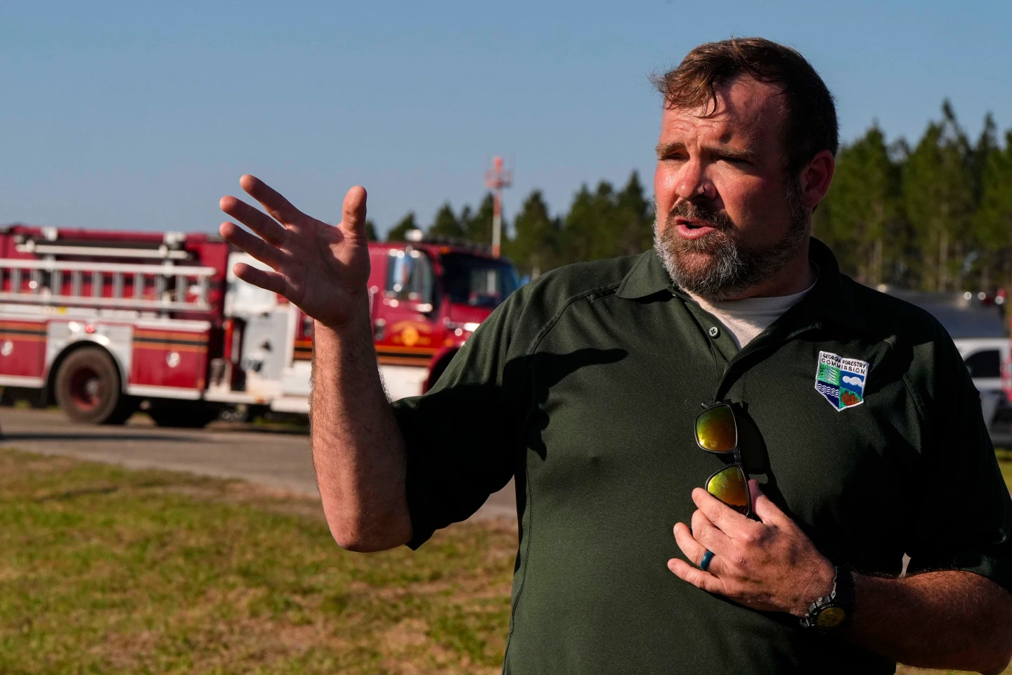 Raging Wildfires in Georgia Force Hundreds to Evacuate