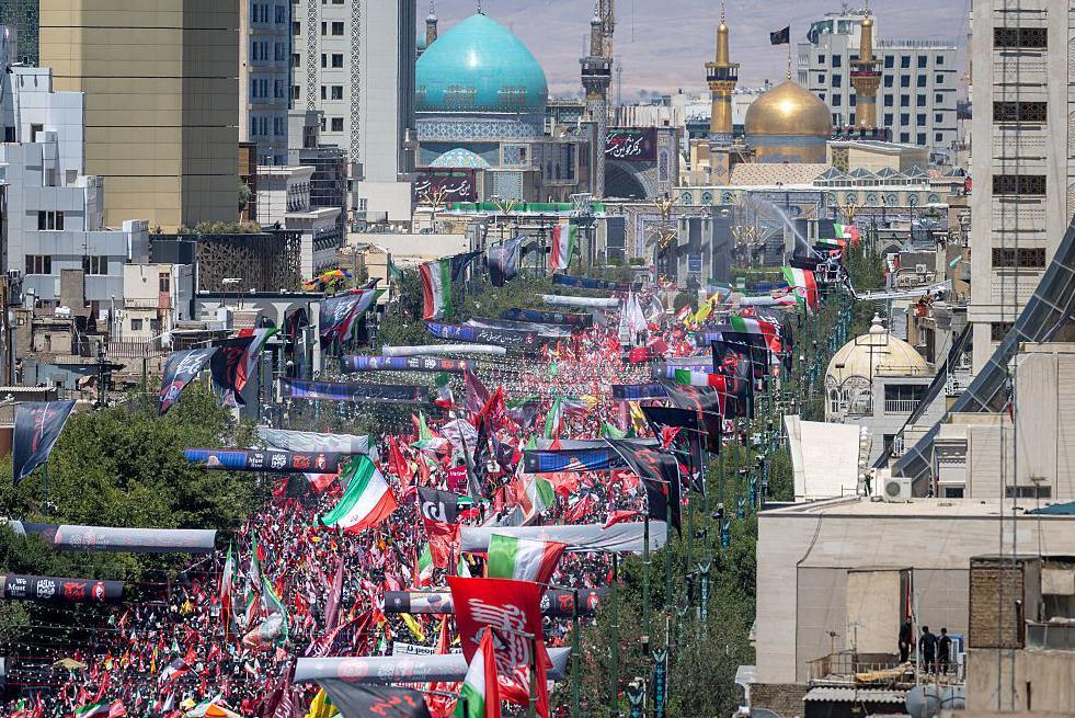Massive Funeral Procession in Mashhad as Iran Loses Supreme Leader