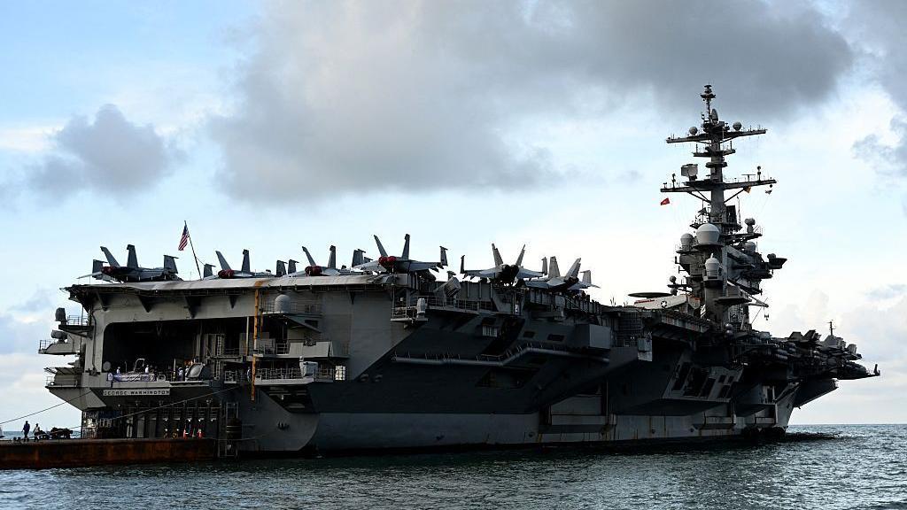 US Navy Sends George Washington to Replace Ailing Abraham Lincoln