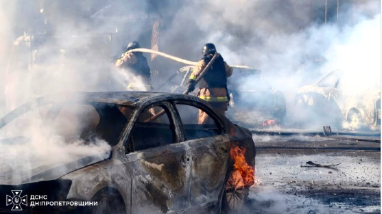 Russian Drone Strike on Pavlohrad Mall Claims Five Lives, 67 Injured