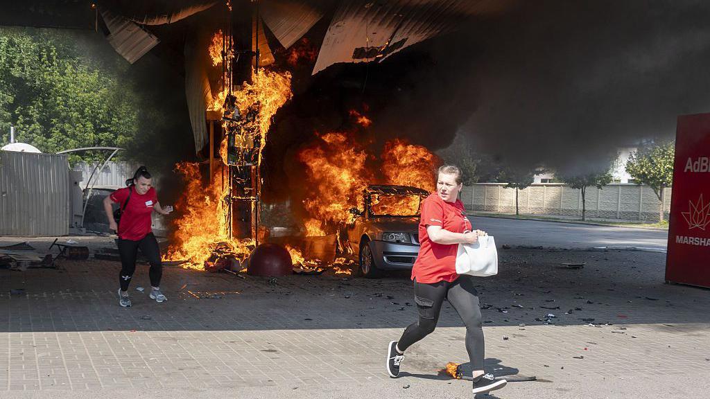 Ukraine’s Fuel Catastrophe: Russian Drones Strike Petrol Stations While Ukraine Hits Russian Oil Refineries