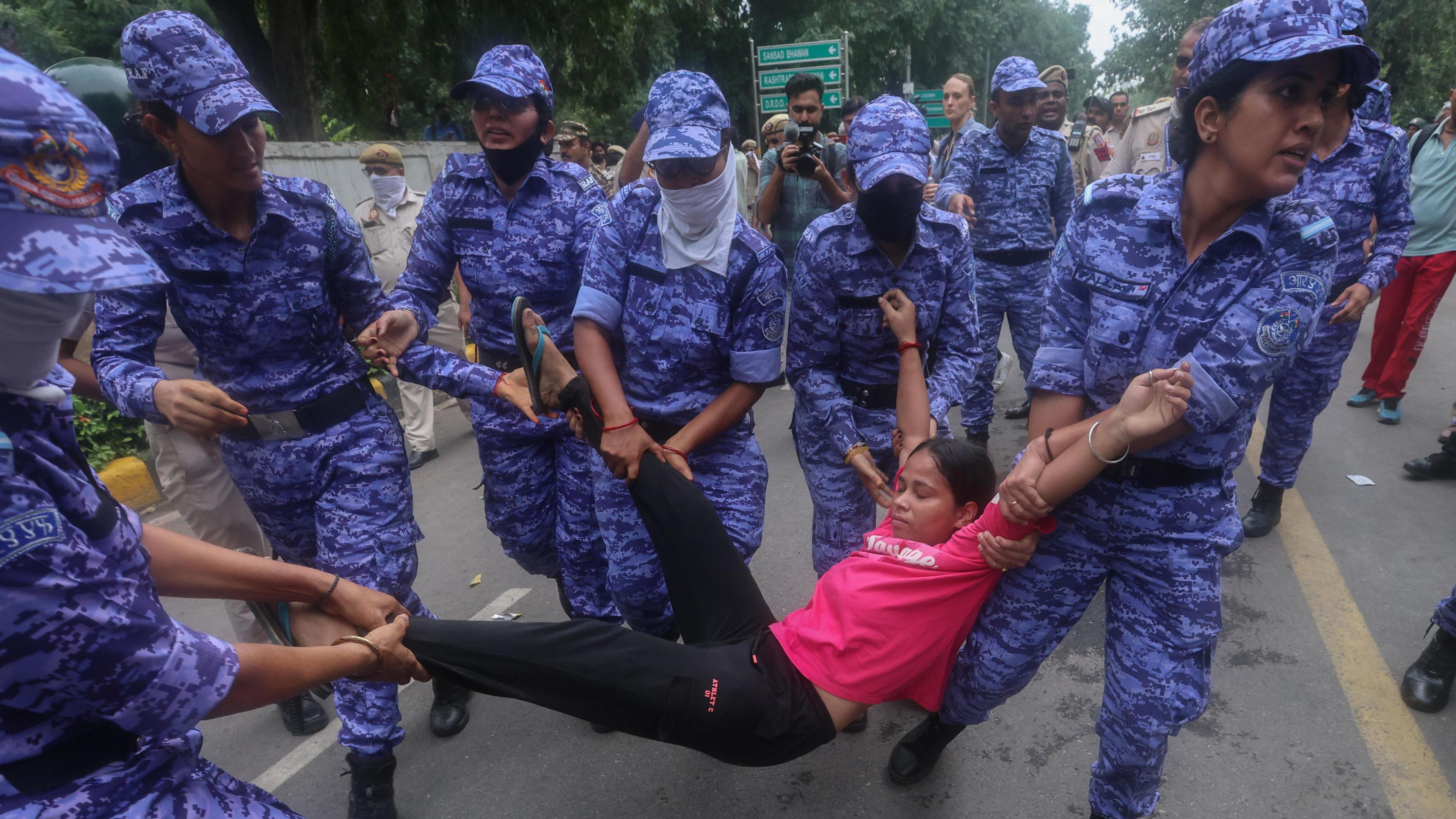 Delhi in Turmoil: Police Use Batons and Tear Gas Against Thousands Rallying for Education Reform