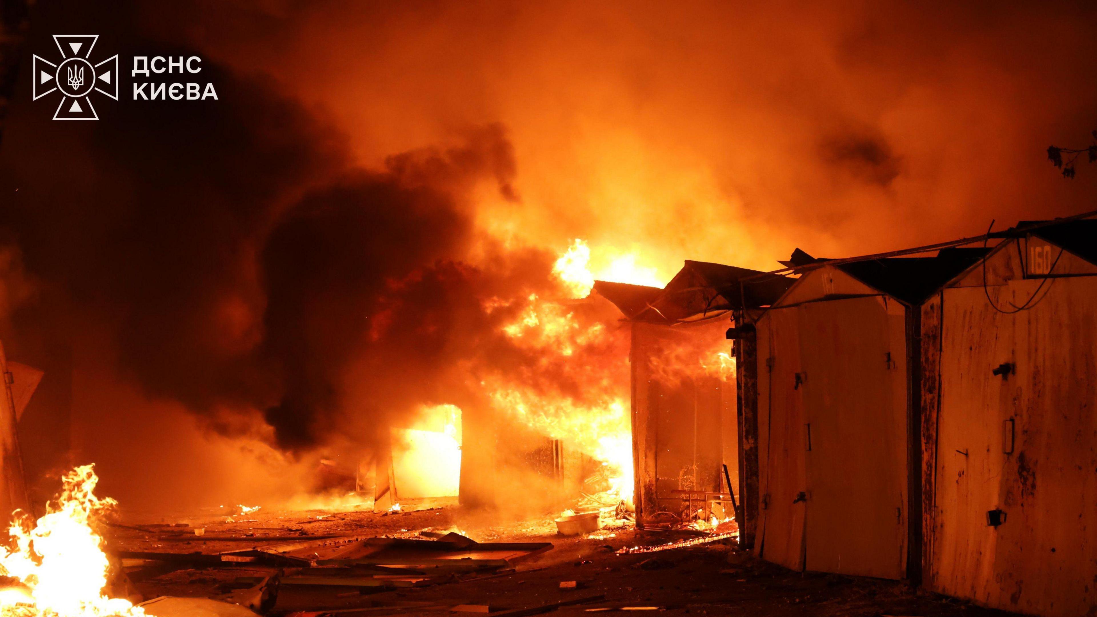 Three Killed, Including a Child, in Russian Missile Strike Near Kyiv
