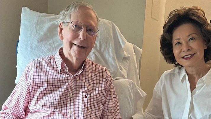 Senator Mitch McConnell Says He Won't Return to the Senate Floor Yet After Fall and Pneumonia