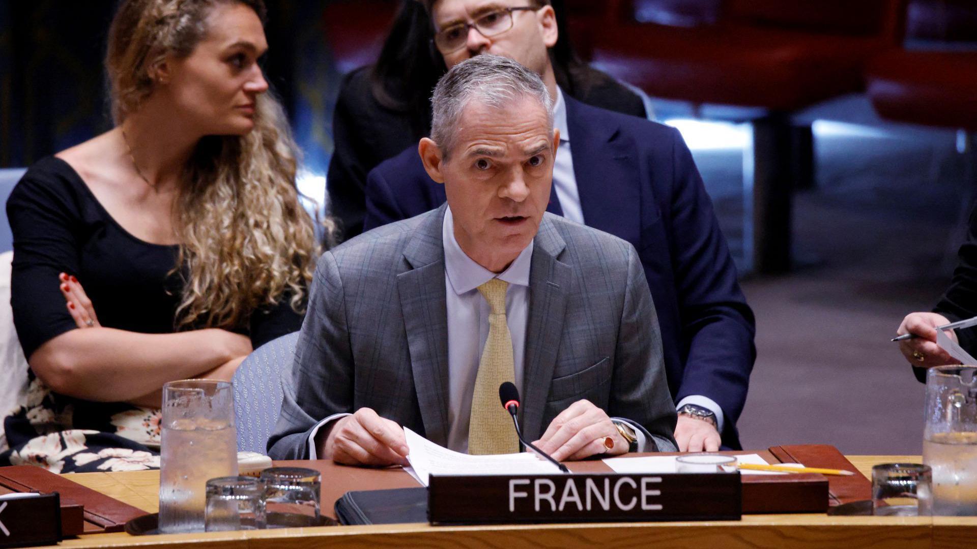 US Walks Out of UN Security Council Meeting Amid France's Hardline Comments