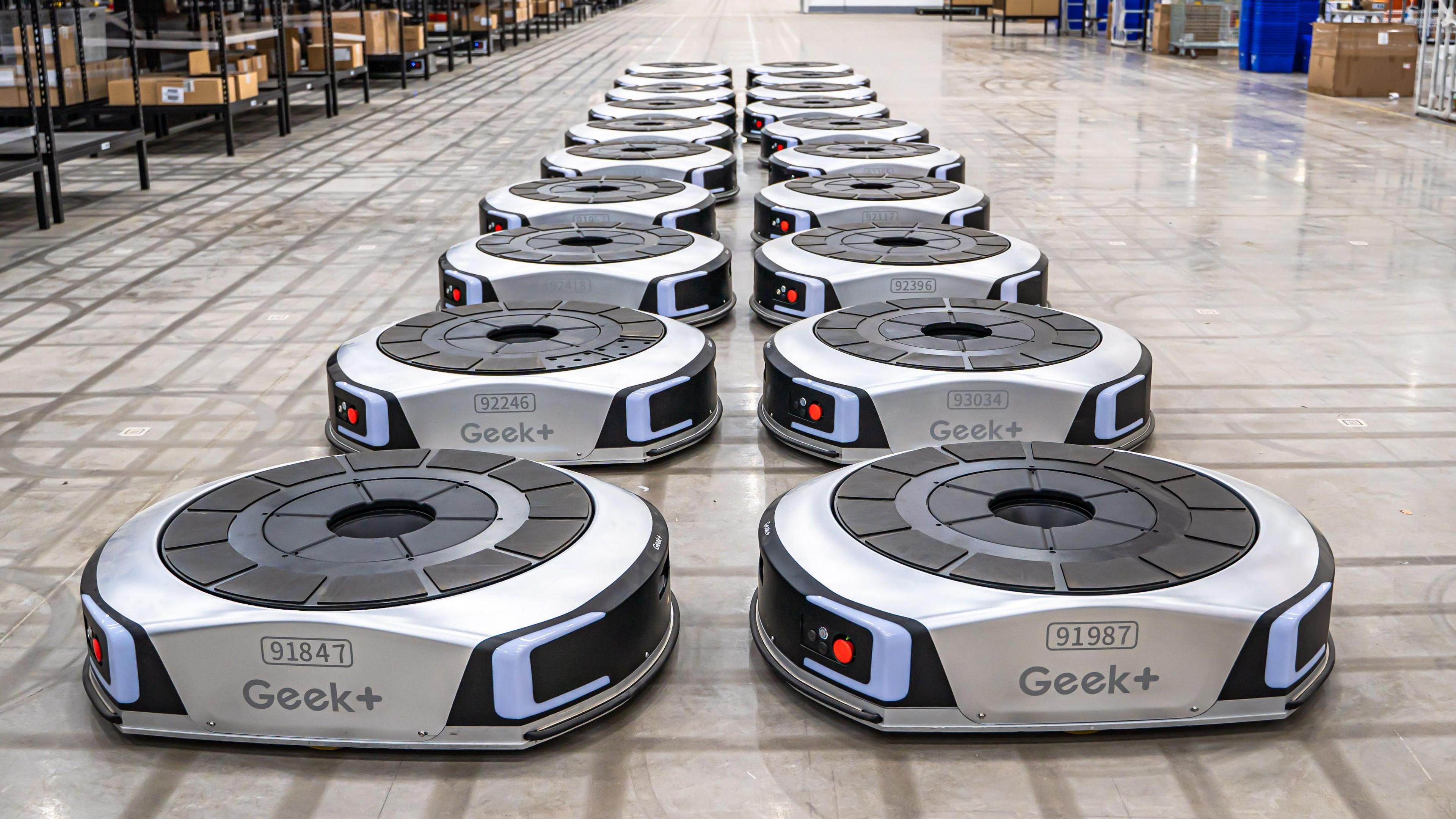 Chinese Robots Revolutionise UK Retail Supply Chains