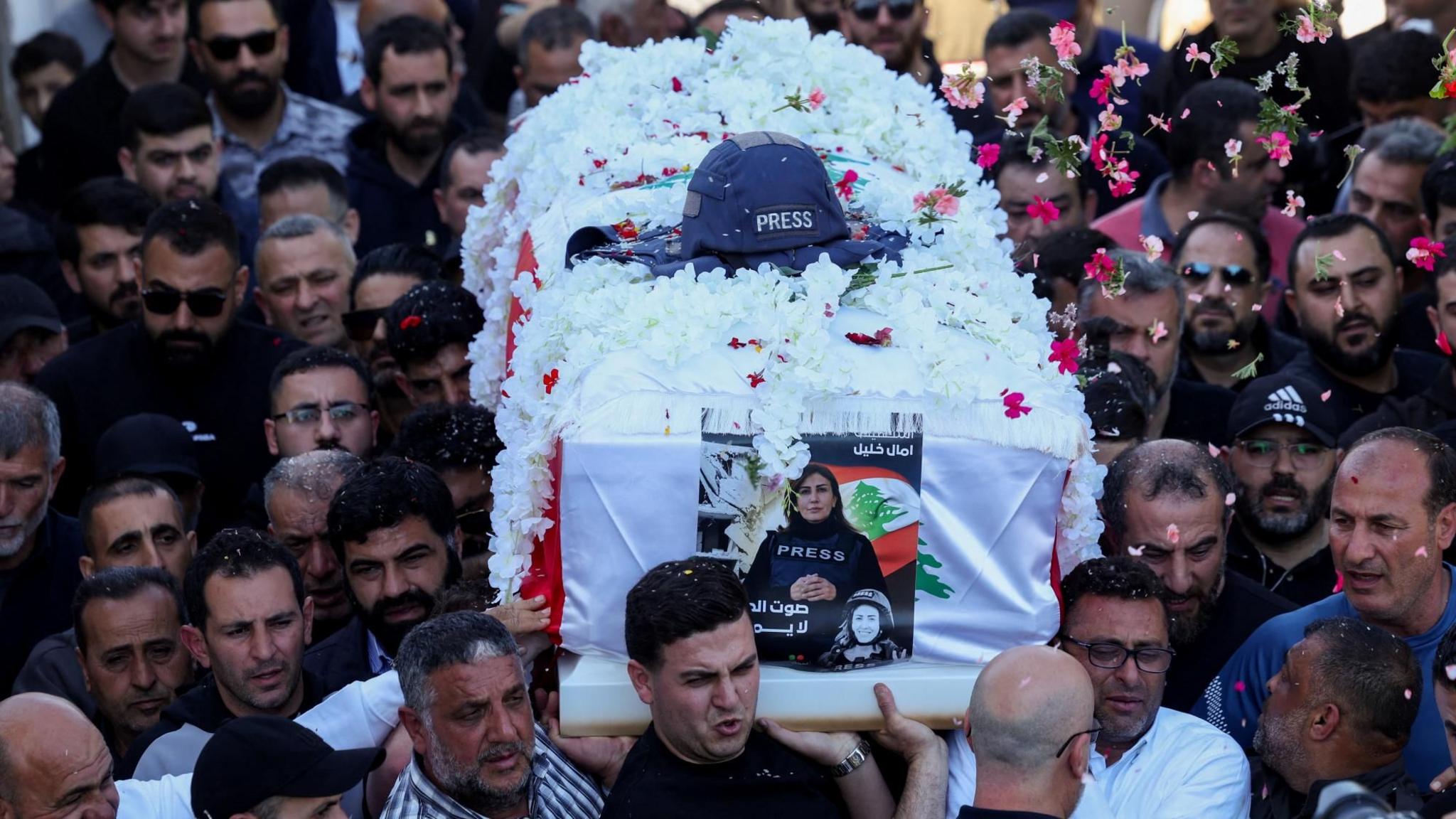 International Bodies Call Israeli Strike on Lebanese Journalists a War Crime