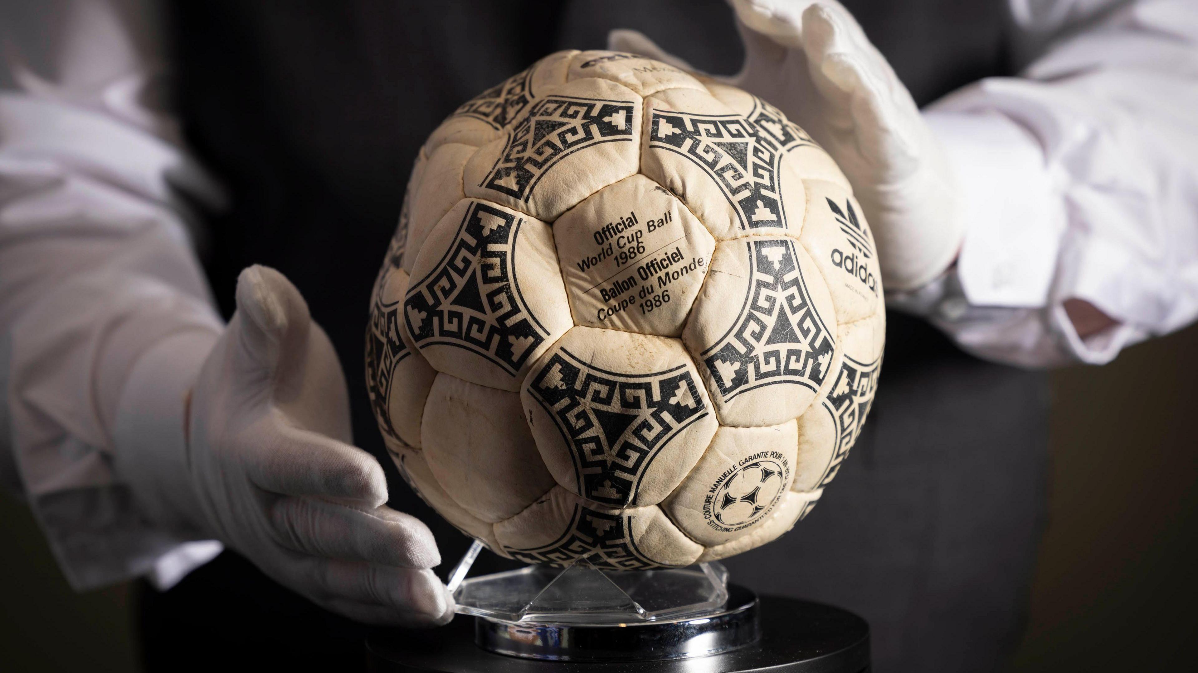 Iconic "Hand of God" Ball Fetches £2.5 m at Heritage Auctions