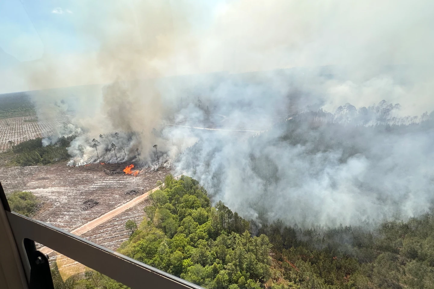 Wildfires Rage in Southeast Georgia, Prompting Evacuations