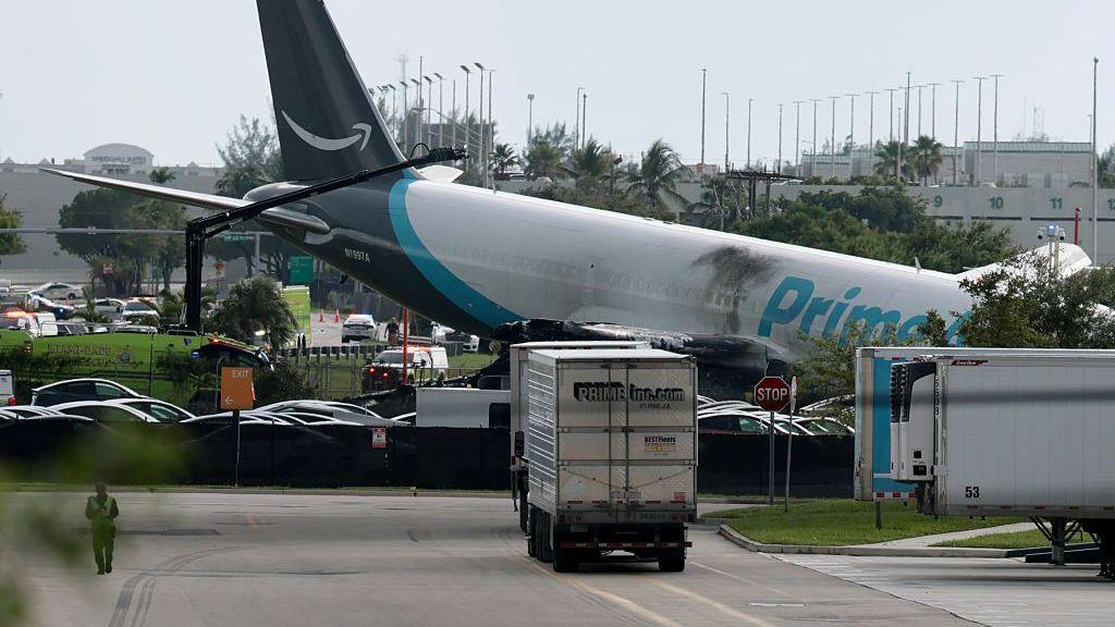 Five Dead in Amazon Cargo Plane Crash at Miami International Airport
