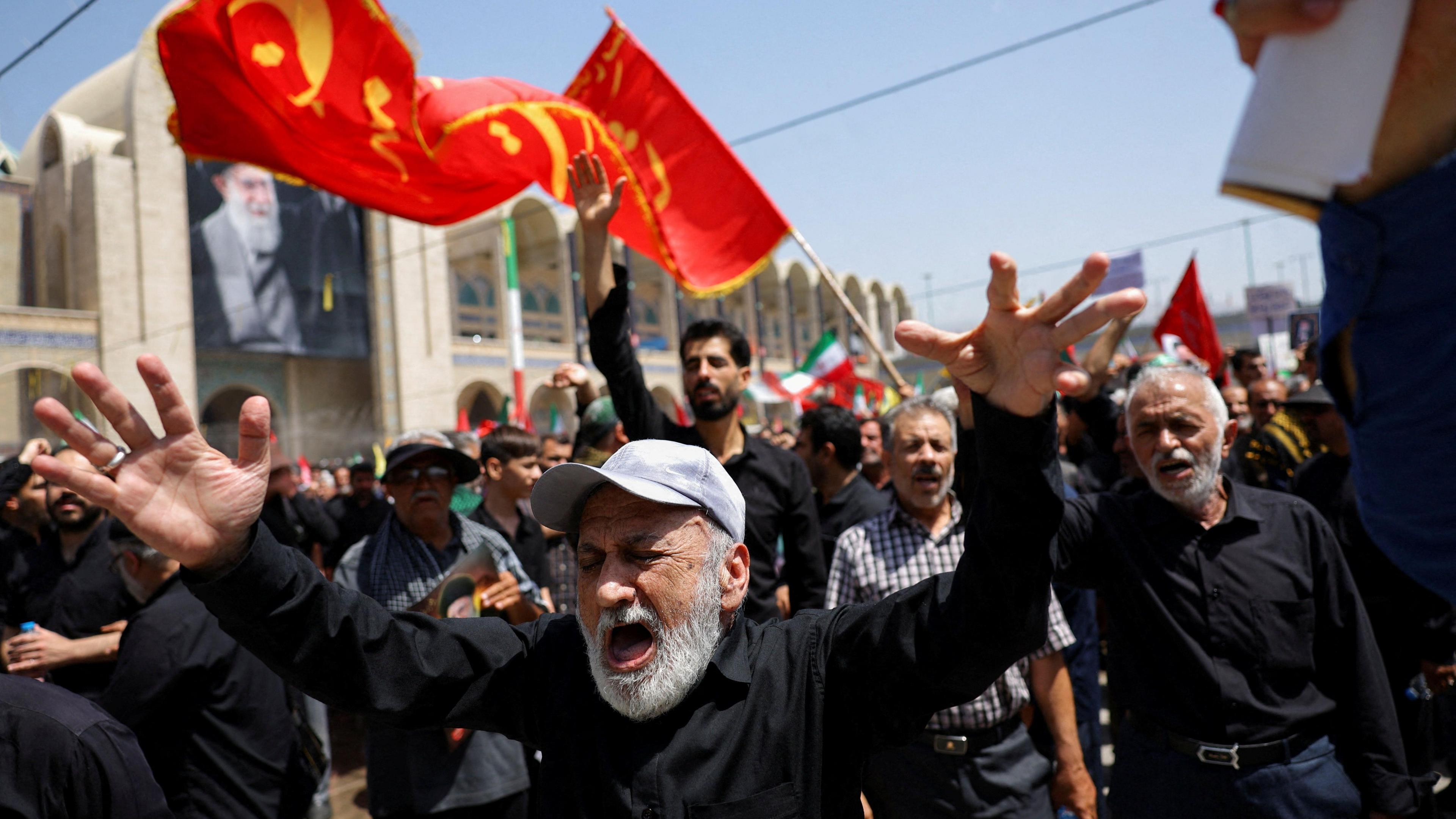 Millions Mourn in Tehran as Ayatollah Ali Khamenei’s Funeral Opens