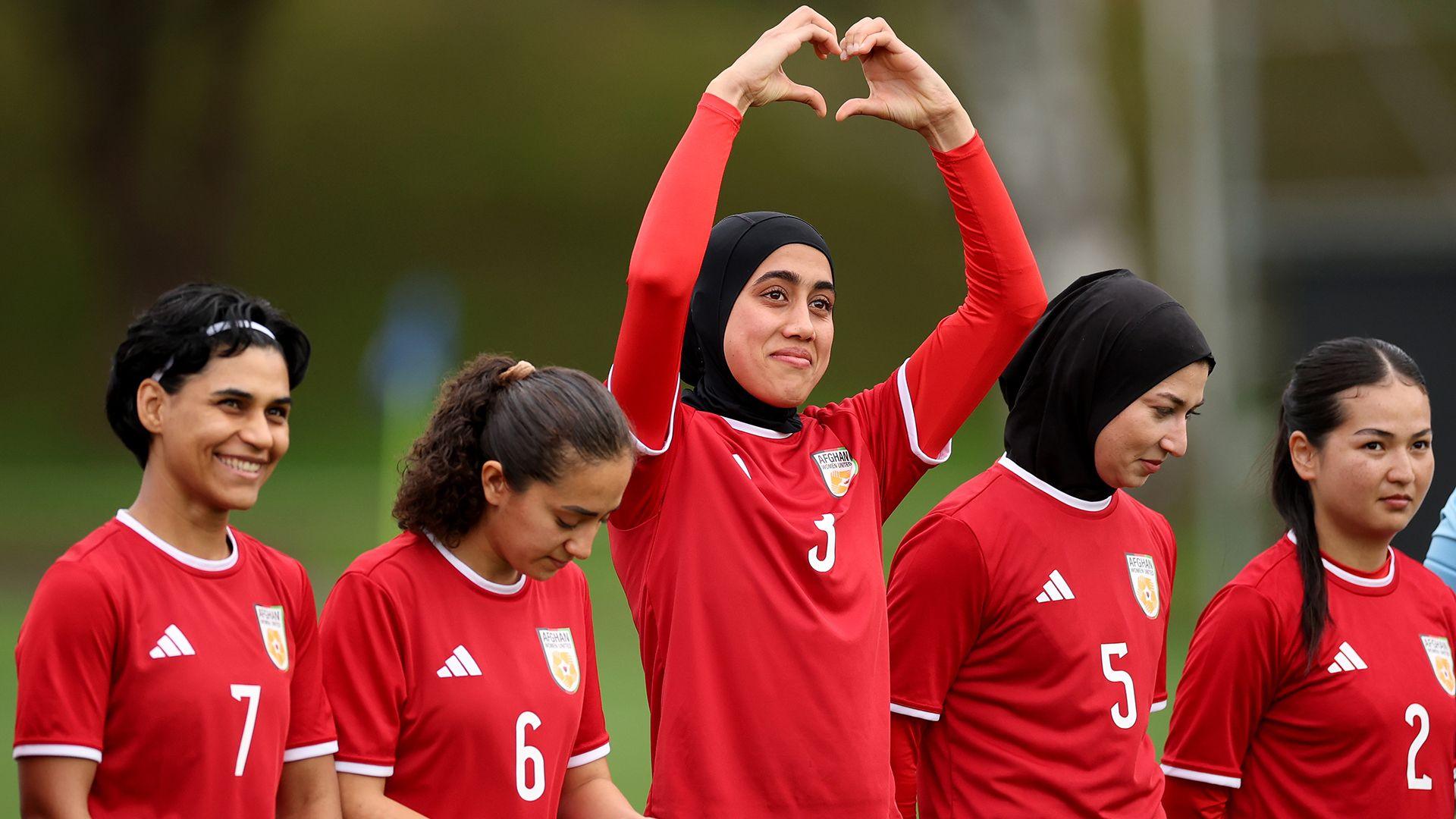 Afghan Women’s Team Reunites 8,000 Miles from Home