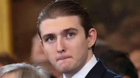 Barron Trump Signals Police After Violent Attack Witness, Resulting in Man's Conviction