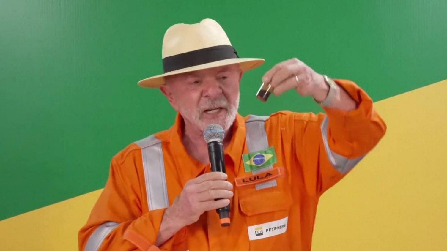 Lula Celebrates Oil Find Off Amazon, Sparking Environmental Tensions