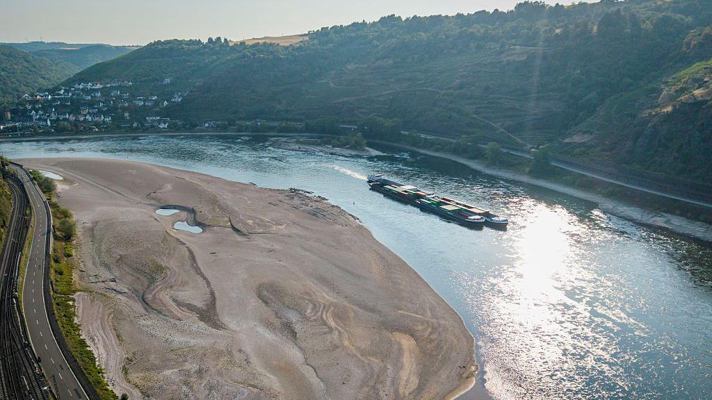Rhine Falls to Record Low Levels as Heatwave Strikes Europe