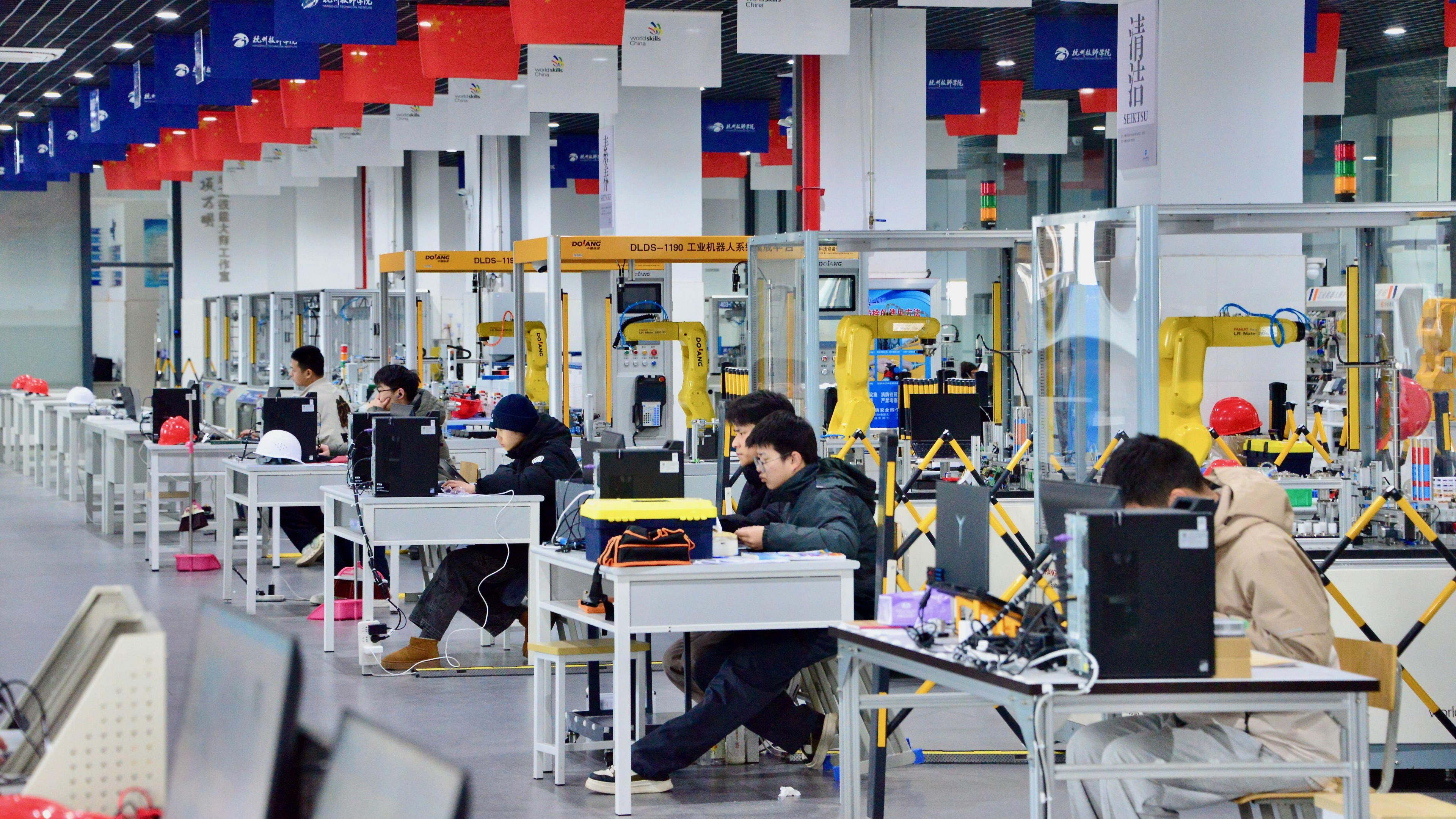 China's Quiet Robotic Revolution: Tech Schools & Factories Join the AI Race
