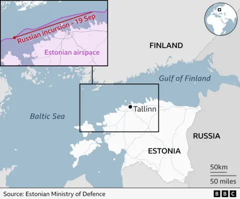 Estonia Calls for NATO Consultation Amidst Russian Airspace Violations