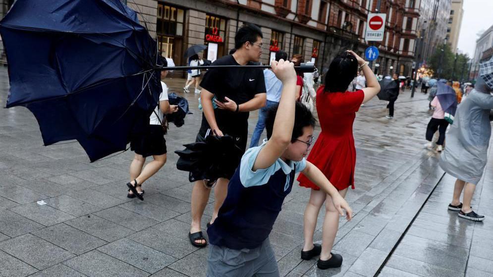 China Evacuates Over 1 Million as Typhoon Dolphin Strikes Eastern Coast