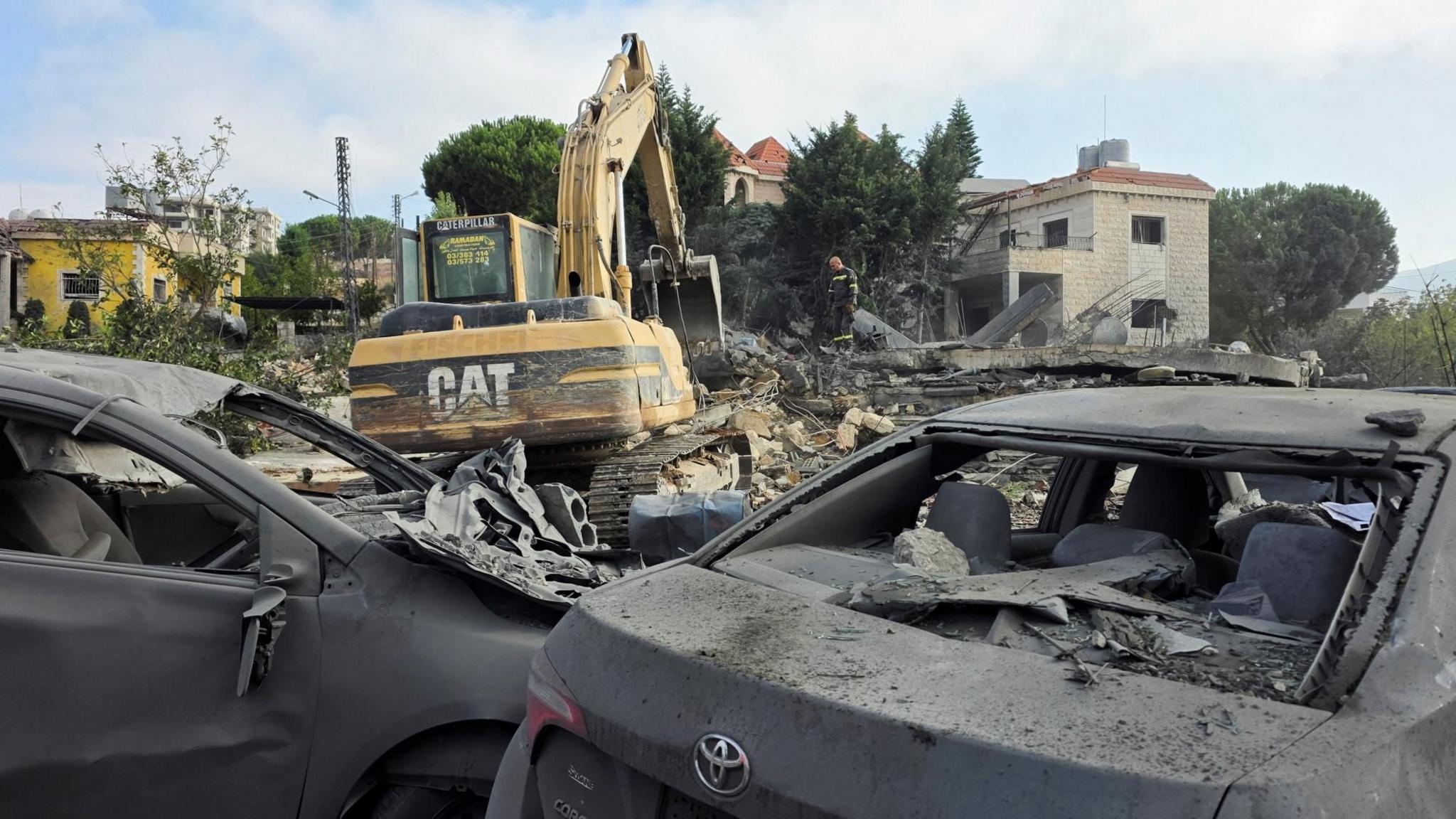 Israeli Air Strikes on Kfar Roummane Kill 12, Escalating Tension on Lebanon’s Southern Border