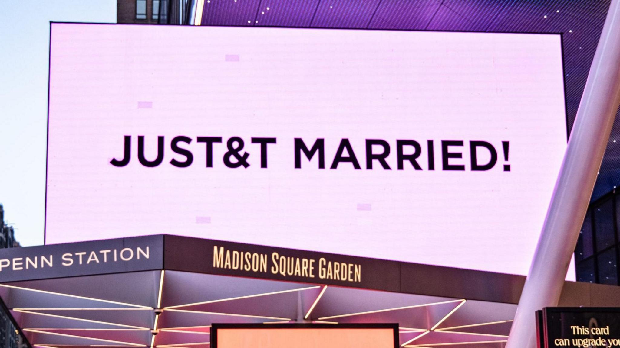 Taylor Swift & Travis Kelce Tie the Knot at Madison Square Garden, Officiated by Adam Sandler