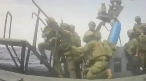 Israeli Commandos Board Gaza-Bound Flotilla in International Waters