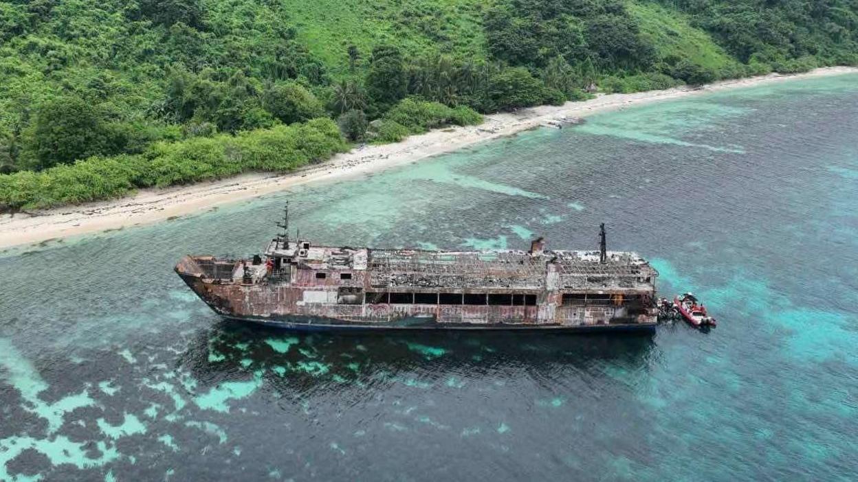 Ferry Fire Near Coron Kills 35, 50 Still Missing in the Philippines