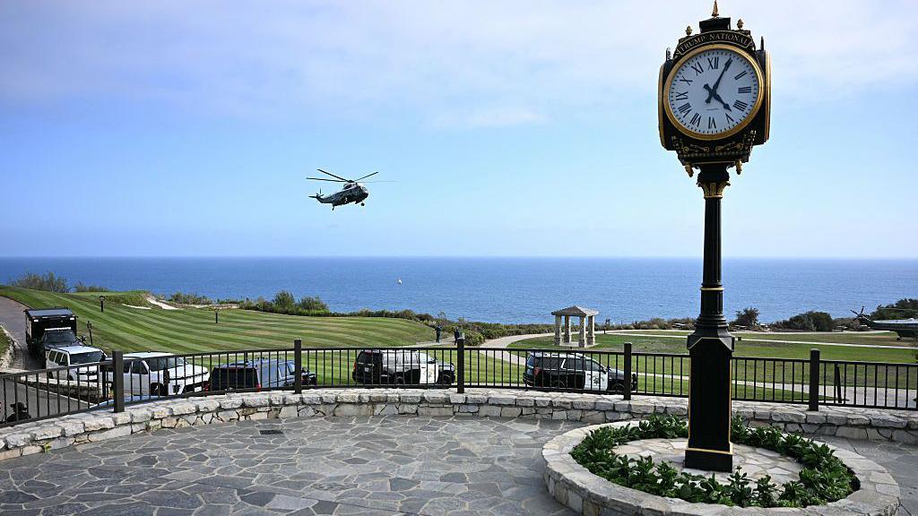 Armed Man Arrested Near Trump’s California Golf Course Ahead of Presidential Visit