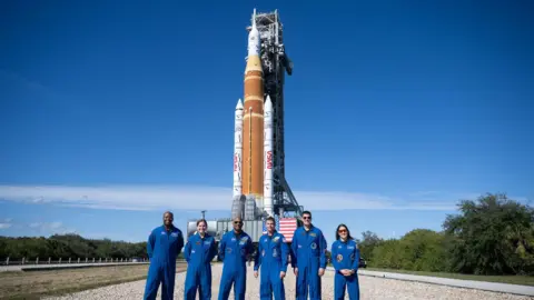 NASA's Artemis Moon Rocket Returns to Launch Pad for Potential April Liftoff