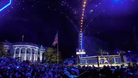 UFC on the White House Lawn: Trump Celebrates 80th Birthday With Ultimate Fighting